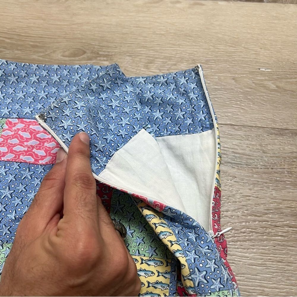 Vineyard Vines Patchwork Classic Mixed Fish Print… - image 4